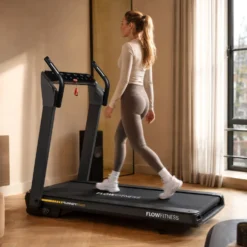 Flow Fitness Runner DTM400i Loopband - 99% Voorgemonteerd - Zwart
