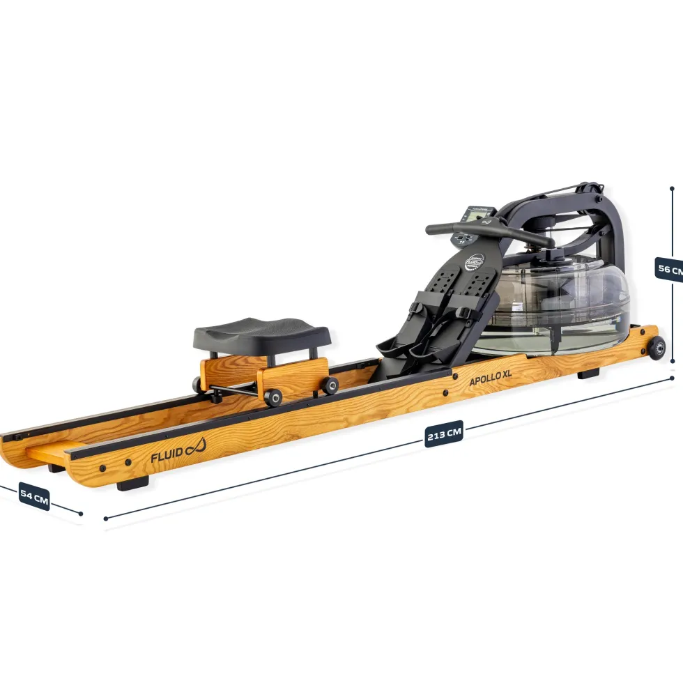 Fluid Rower Roeitrainer Apollo XL - Beuken