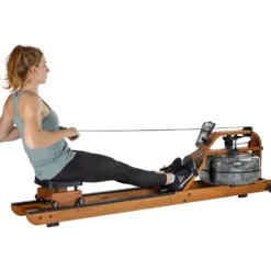 Fluid Rower Viking 3V Roeitrainer - Donker Eiken