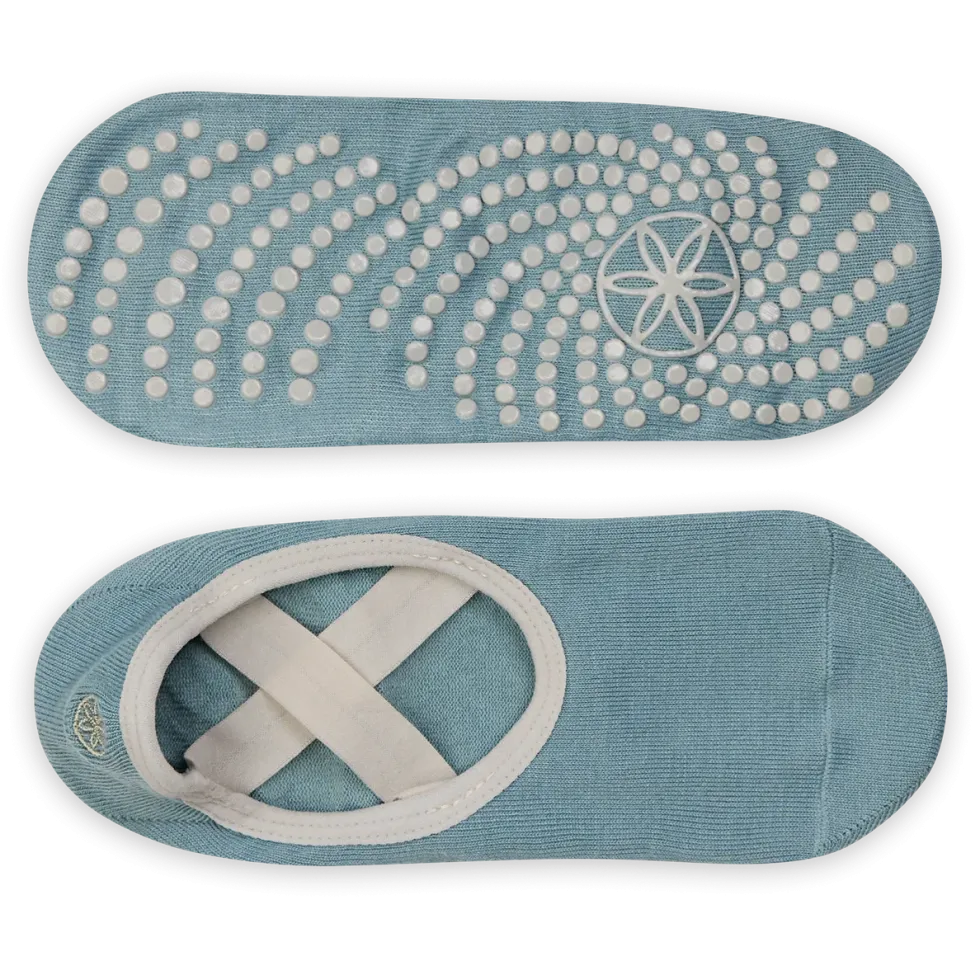 Gaiam Grippy Yoga Sokken - Iceberg