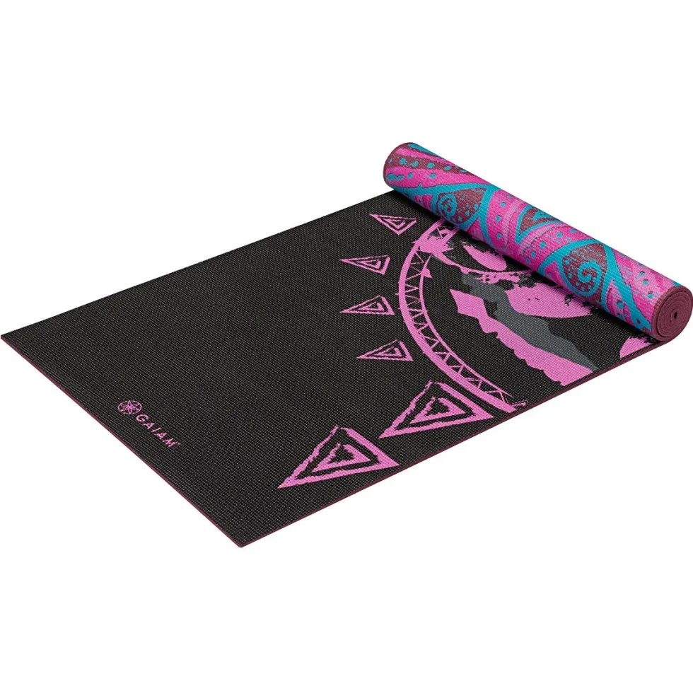 Gaiam Reversible Yogamat - 6 mm - Be Free