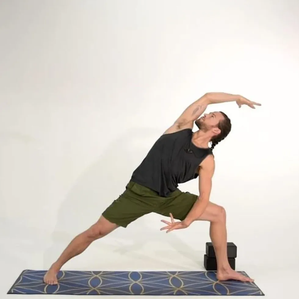 Gaiam Reversible Yogamat - 6 mm - Metallic Sun & Moon