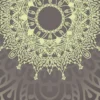 Gaiam Yoga Mat - Cool Matcha Sundial Layers - 5 mm