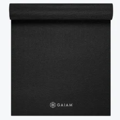 Gaiam Yogamat - Zwart - 3 mm