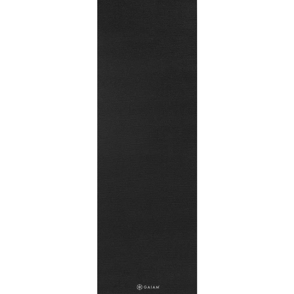 Gaiam Yogamat - Zwart - 3 mm