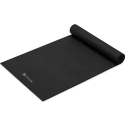 Gaiam Yogamat - Zwart - 3 mm