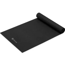 Gaiam Yoga Mat - Zwart - 4 mm