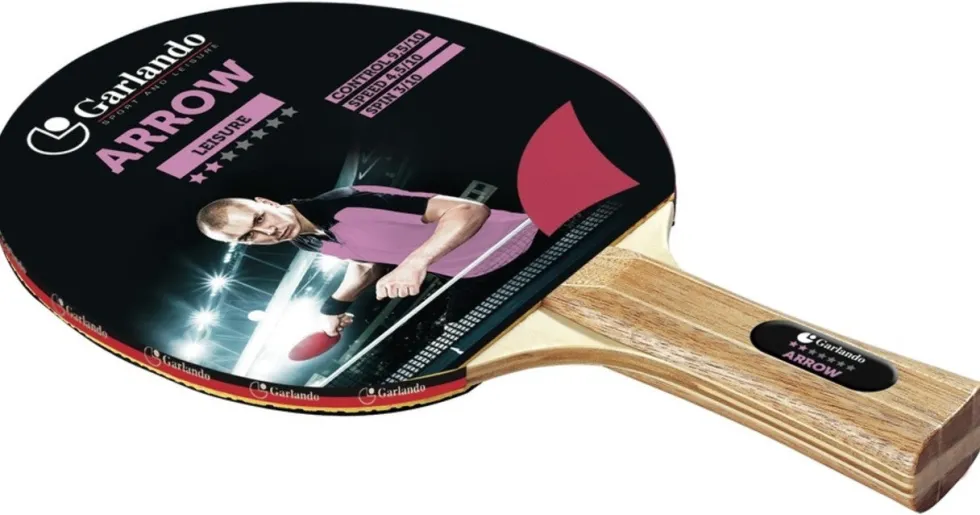 Garlando Arrow Tafeltennis Bat - 2 Star - Bat voor Beginner