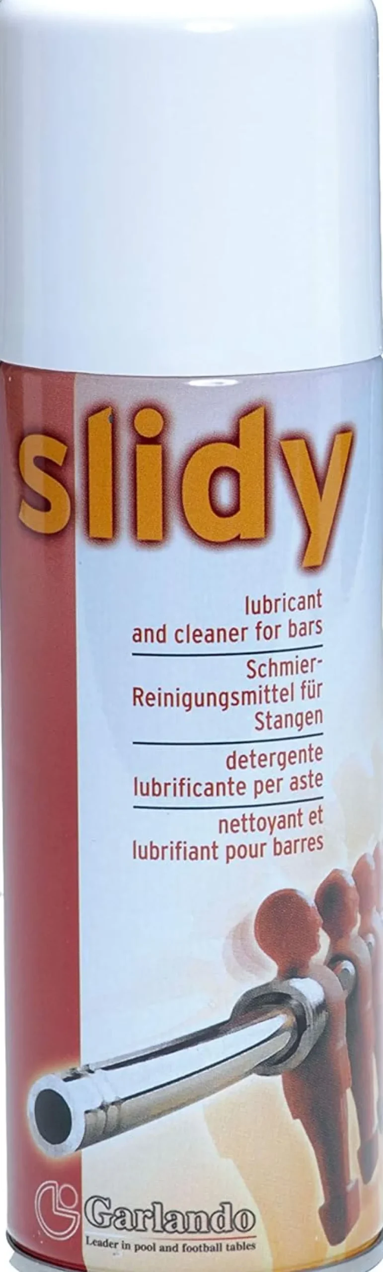Garlando Spray Slidy - Smeermiddel voor Tafelvoetbal Stangen en Rollagers