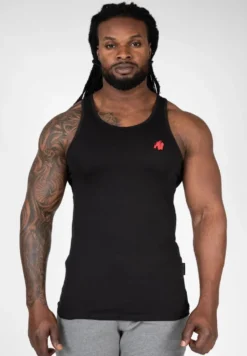Gorilla Wear Adams Stretch Tank Top - Zwart