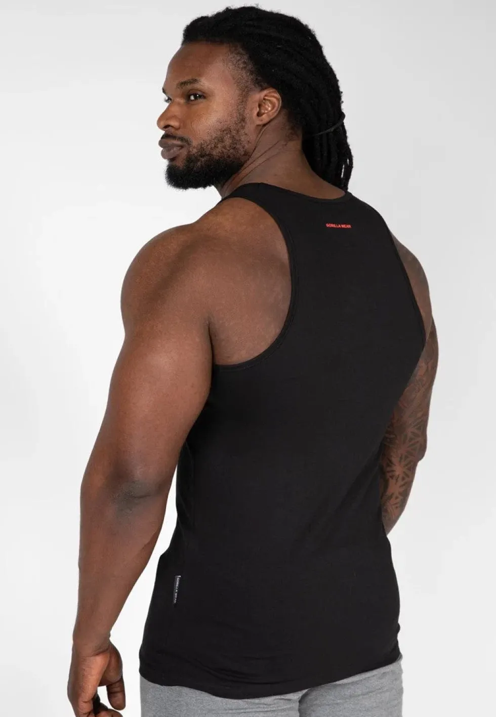 Gorilla Wear Adams Stretch Tank Top - Zwart