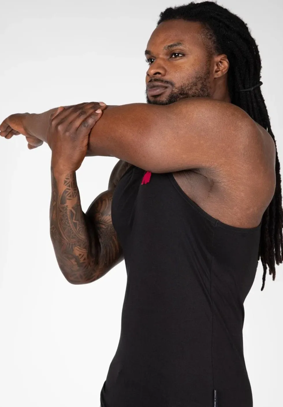 Gorilla Wear Adams Stretch Tank Top - Zwart