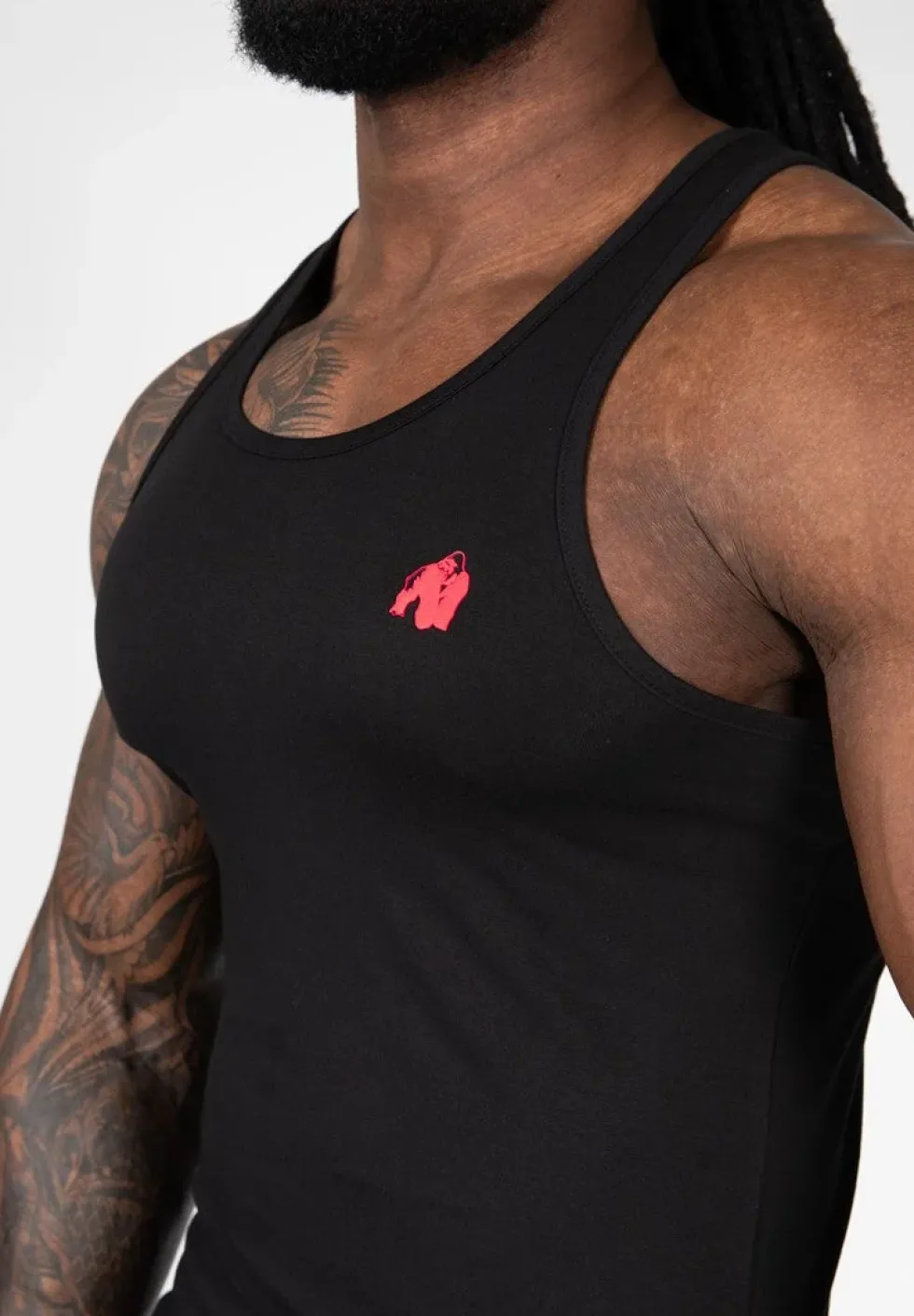 Gorilla Wear Adams Stretch Tank Top - Zwart