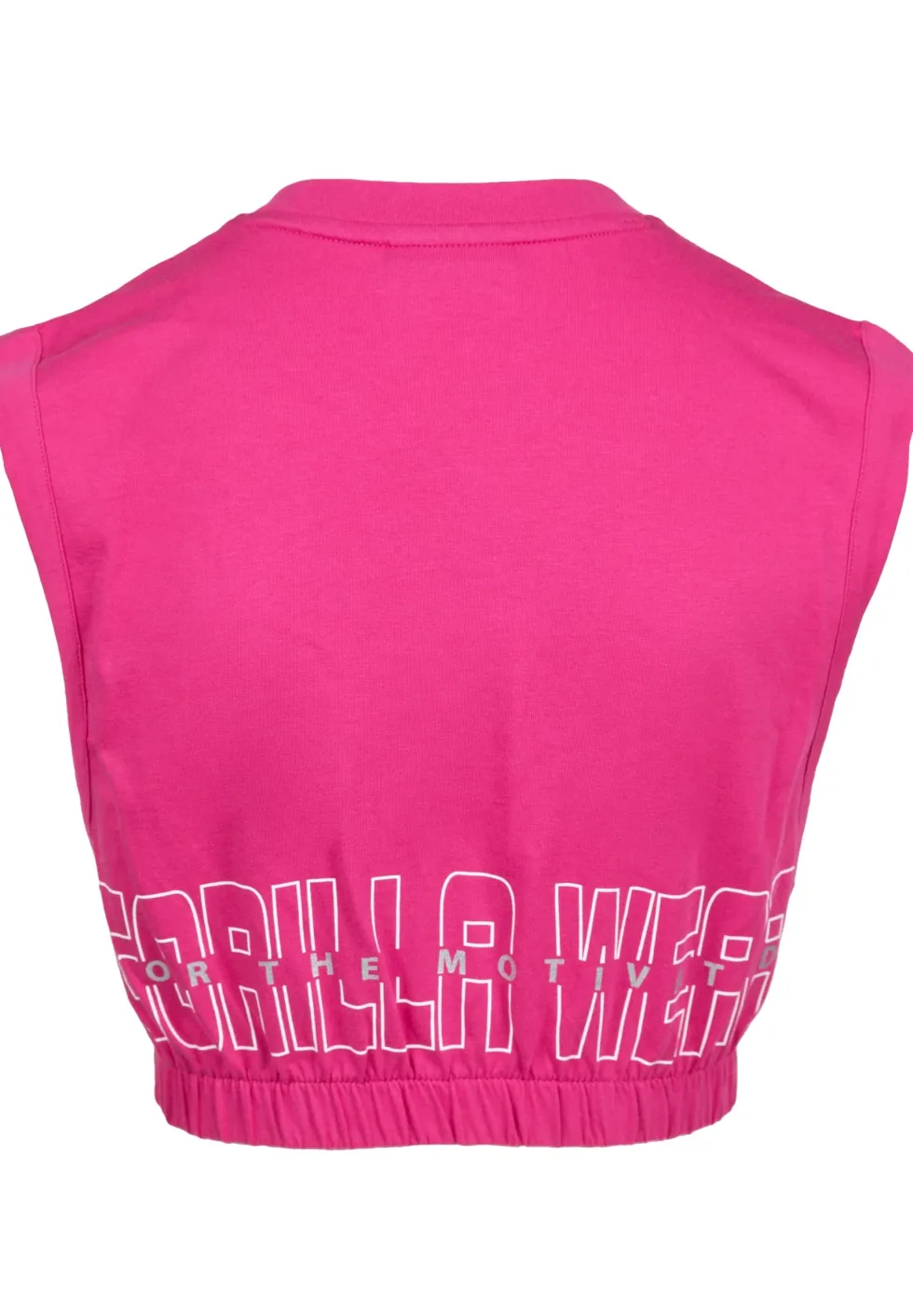 Gorilla Wear Albion Oversized Crop Top - Roze