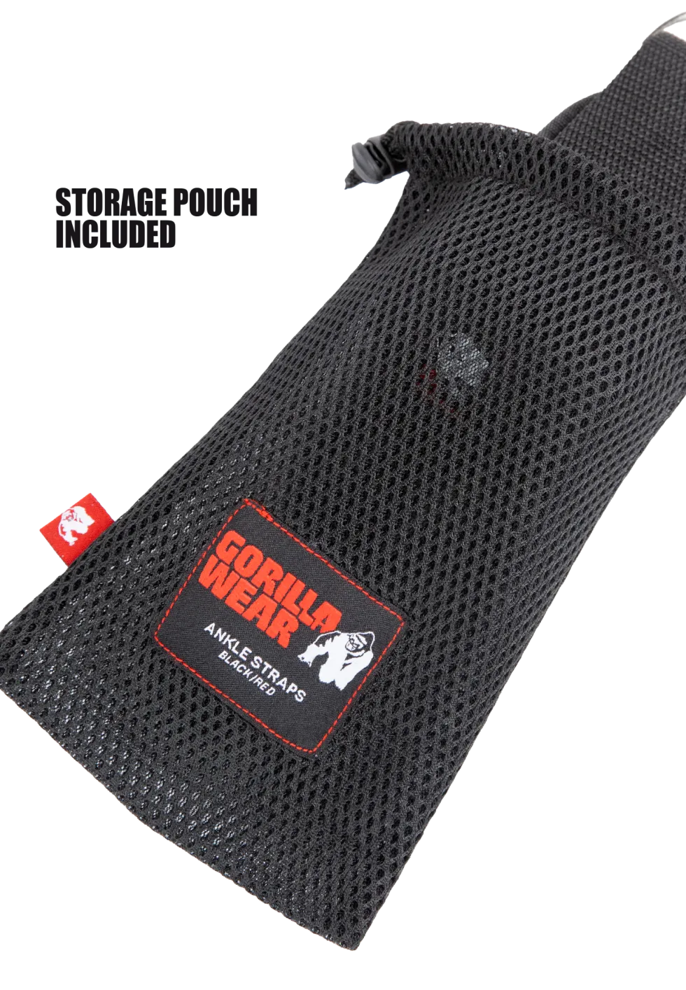 Gorilla Wear Ankle Straps - Zwart