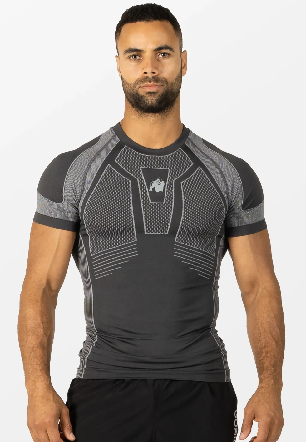 Gorilla Wear Arcata Seamless T-shirt - Donkergrijs