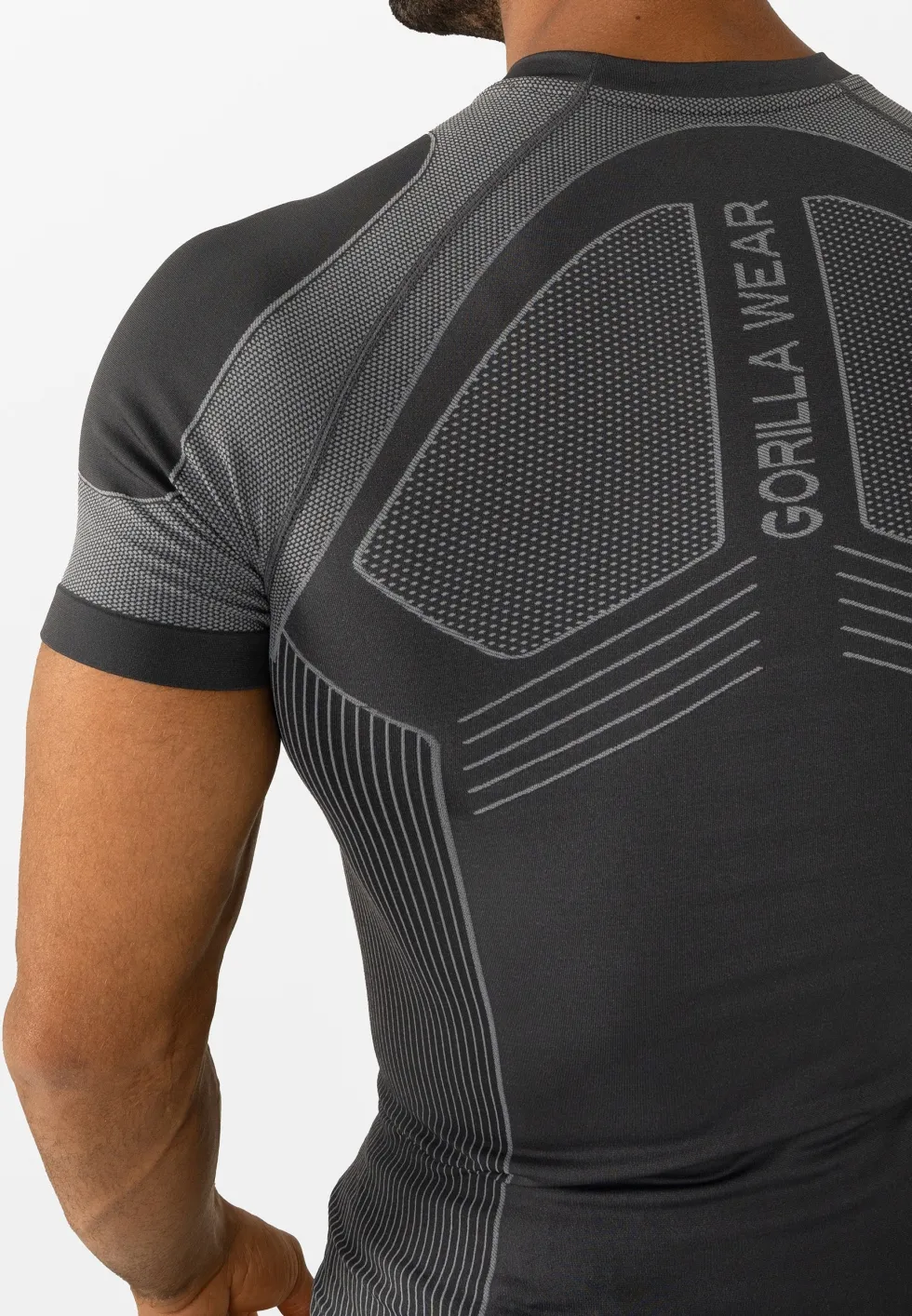 Gorilla Wear Arcata Seamless T-shirt - Donkergrijs