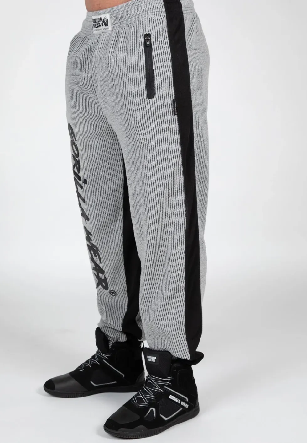 Gorilla Wear Augustine Old School Trainingsbroek - Grijs