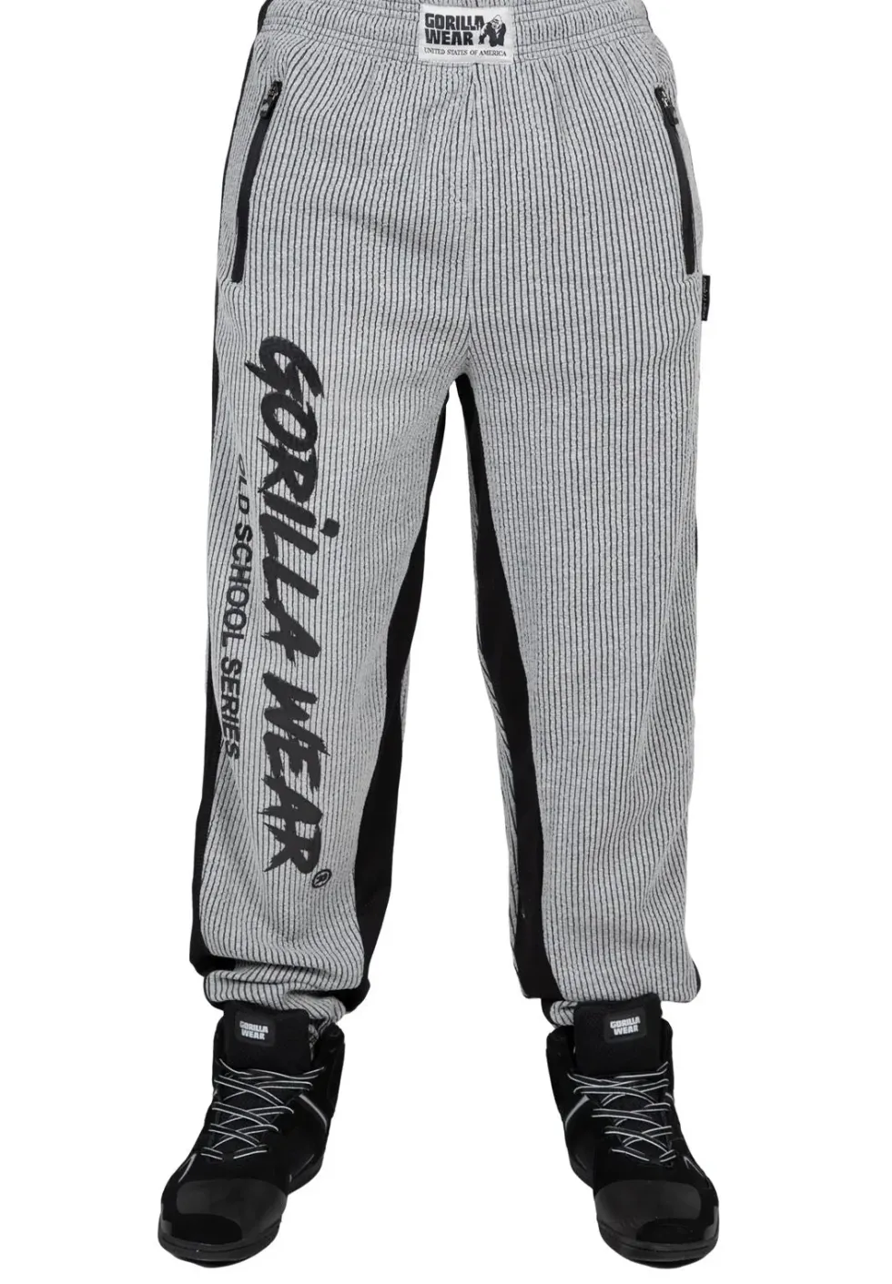 Gorilla Wear Augustine Old School Trainingsbroek - Grijs