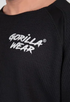 Gorilla Wear Augustine Old School Work Out Top - Zwart