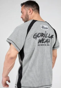 Gorilla Wear Augustine Old School Work Out Top - Grijs