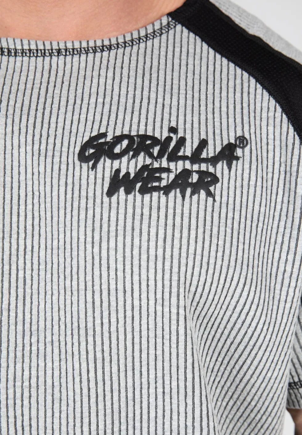 Gorilla Wear Augustine Old School Work Out Top - Grijs