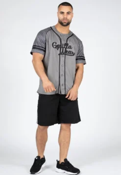 Gorilla Wear 82 Baseball Jersey - Grijs