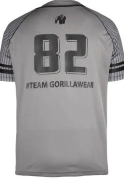 Gorilla Wear 82 Baseball Jersey - Grijs