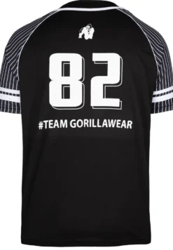 Gorilla Wear 82 Baseball Jersey - Zwart