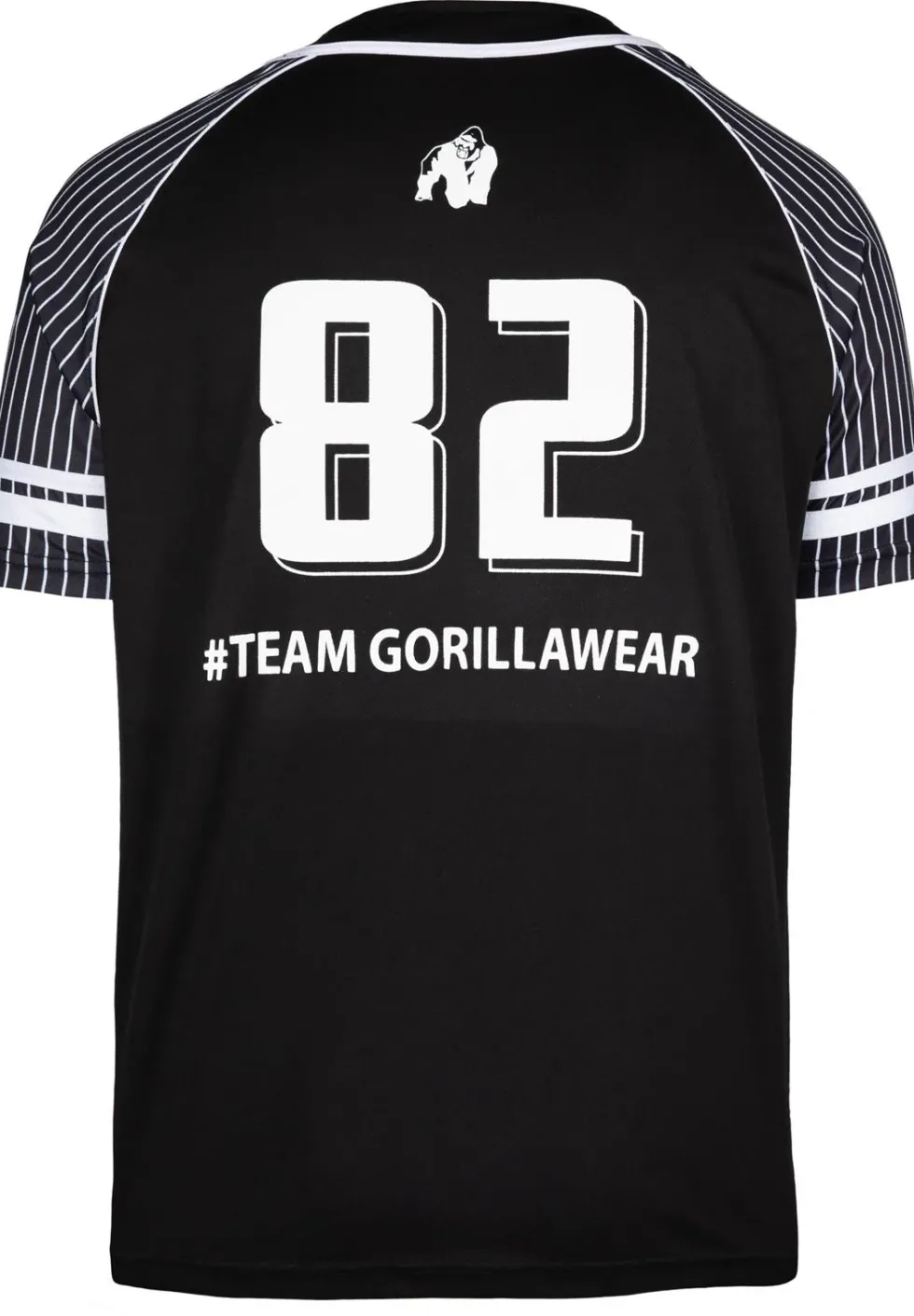 Gorilla Wear 82 Baseball Jersey - Zwart