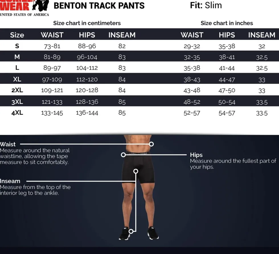 Gorilla Wear Benton Trainingsbroek - Grijs