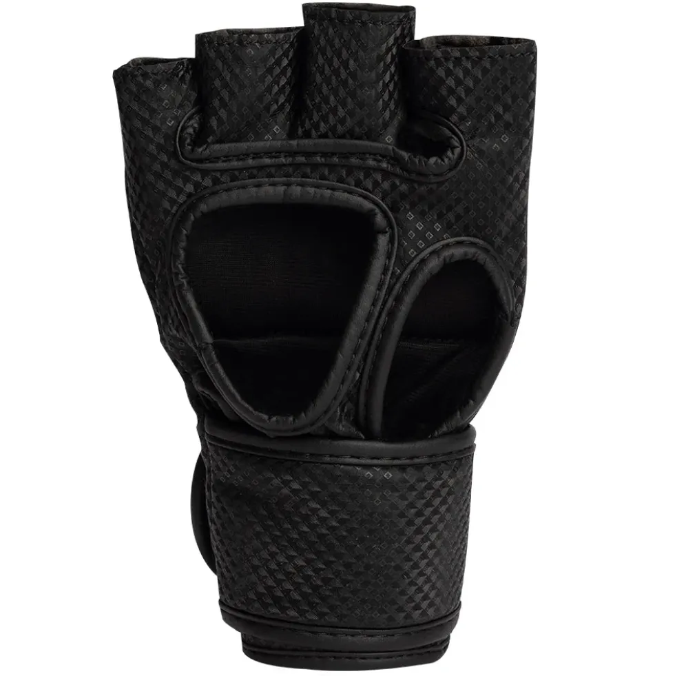 Gorilla Wear Berea MMA Handschoenen (Zonder Duim) - Zwart/Wit
