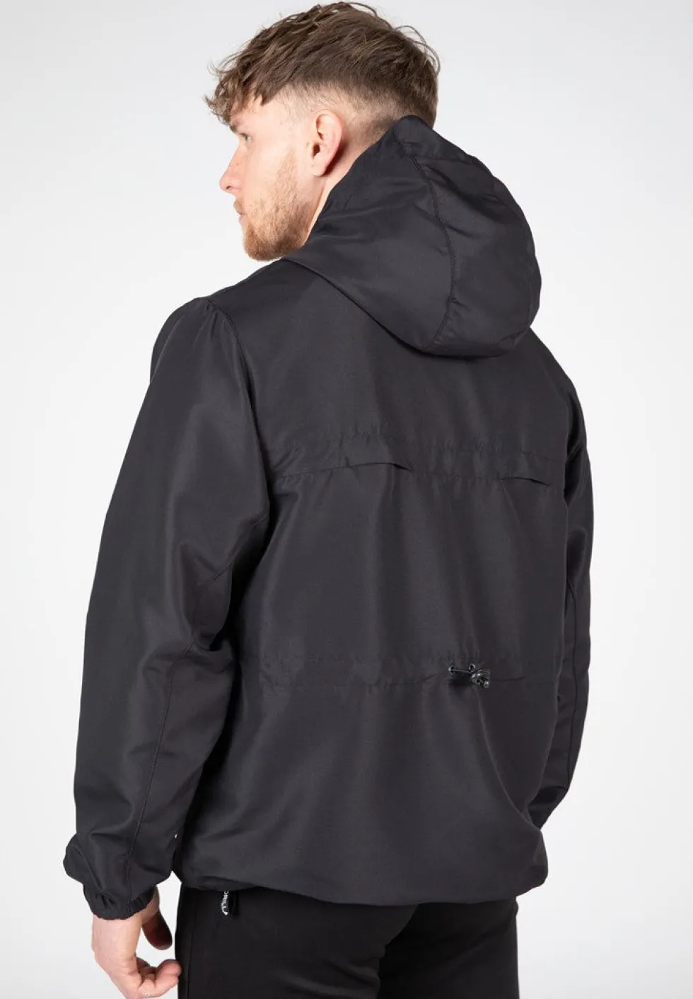 Gorilla Wear Bolton Windbreaker - Unisex Anorak - Zwart