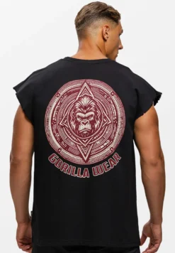Gorilla Wear Bouse Cut Off Tanktop - Zwart