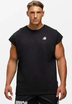Gorilla Wear Bouse Cut Off Tanktop - Zwart