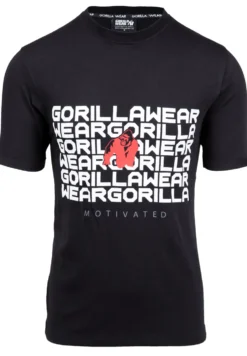 Gorilla Wear Bradley T-shirt - Zwart