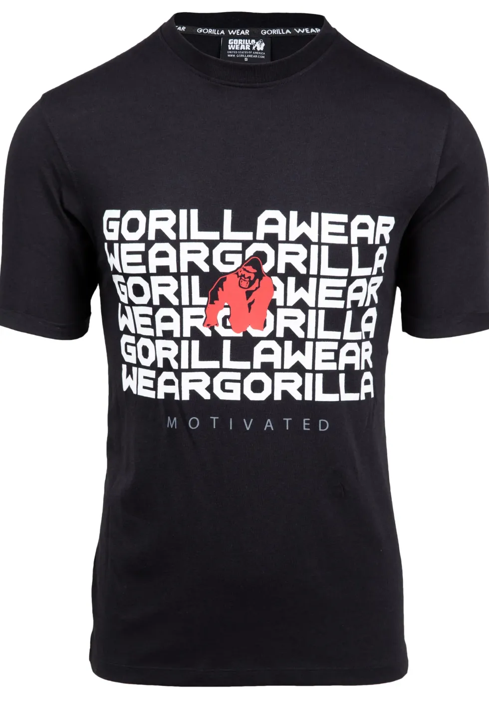 Gorilla Wear Bradley T-shirt - Zwart