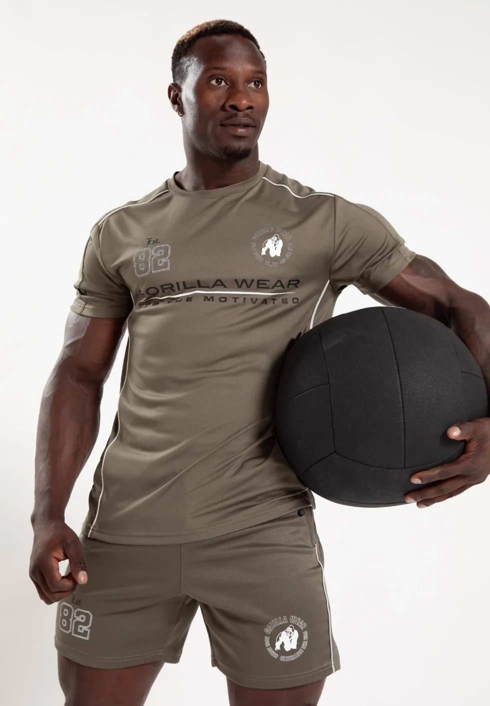 Gorilla Wear Broxton T-shirt - Legergroen