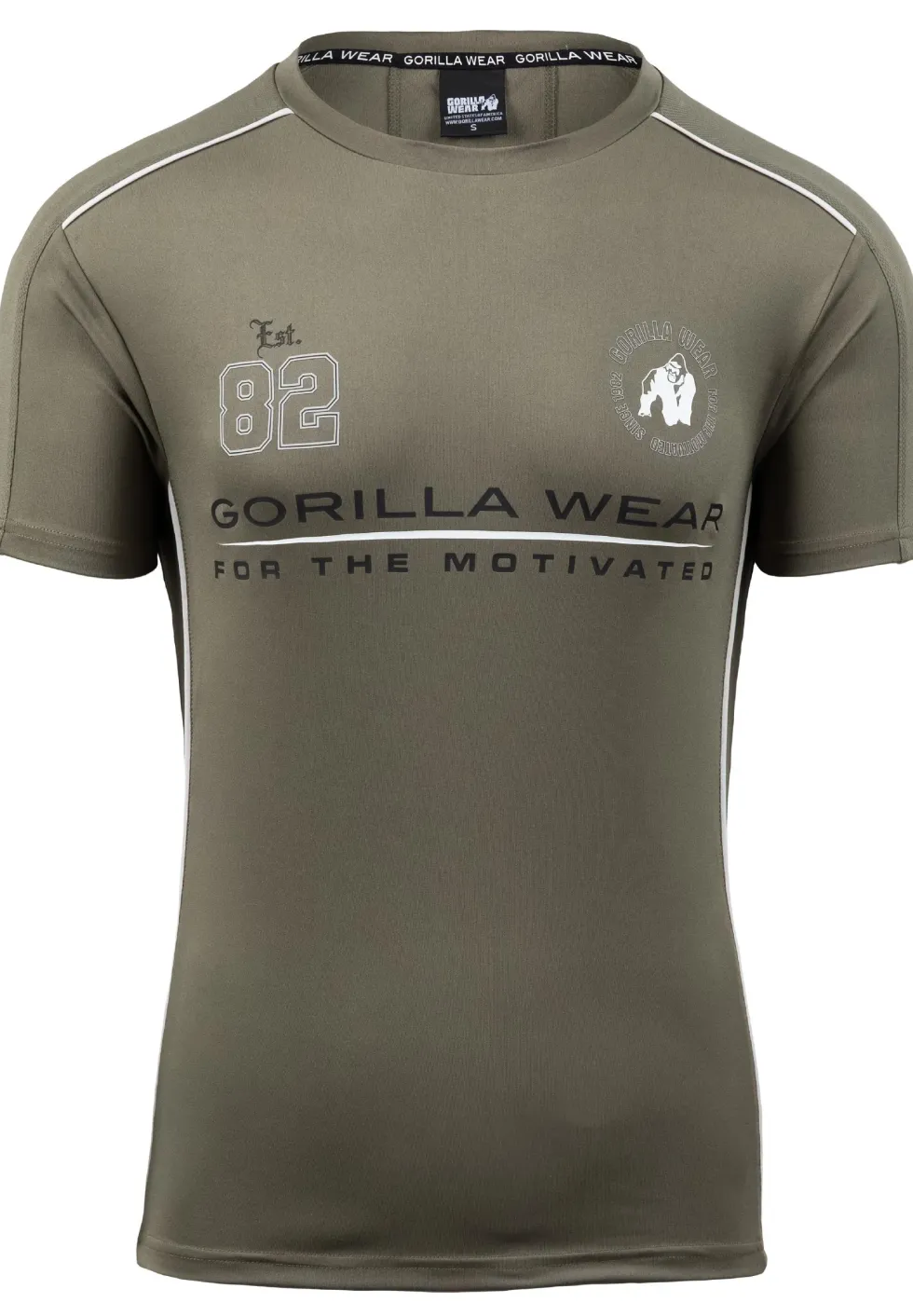 Gorilla Wear Broxton T-shirt - Legergroen