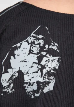 Gorilla Wear Buffalo Old School Workout T-Shirt - Zwart/Grijs