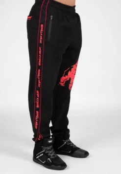 Gorilla Wear Buffalo Old School Trainingsbroek - Zwart/Rood