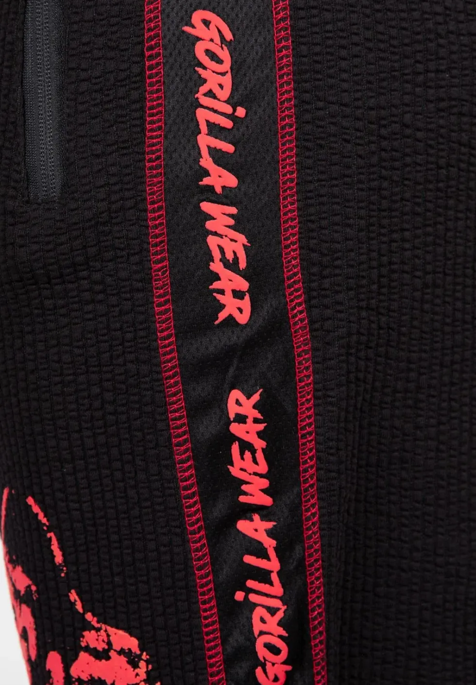 Gorilla Wear Buffalo Old School Trainingsbroek - Zwart/Rood
