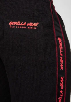 Gorilla Wear Buffalo Old School Trainingsbroek - Zwart/Rood