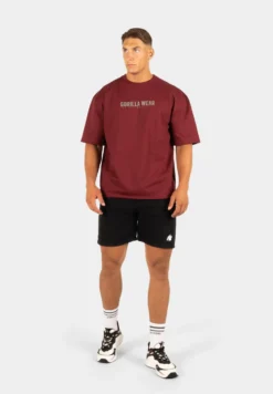 Gorilla Wear Callaway Oversized T-shirt - Bordeauxrood