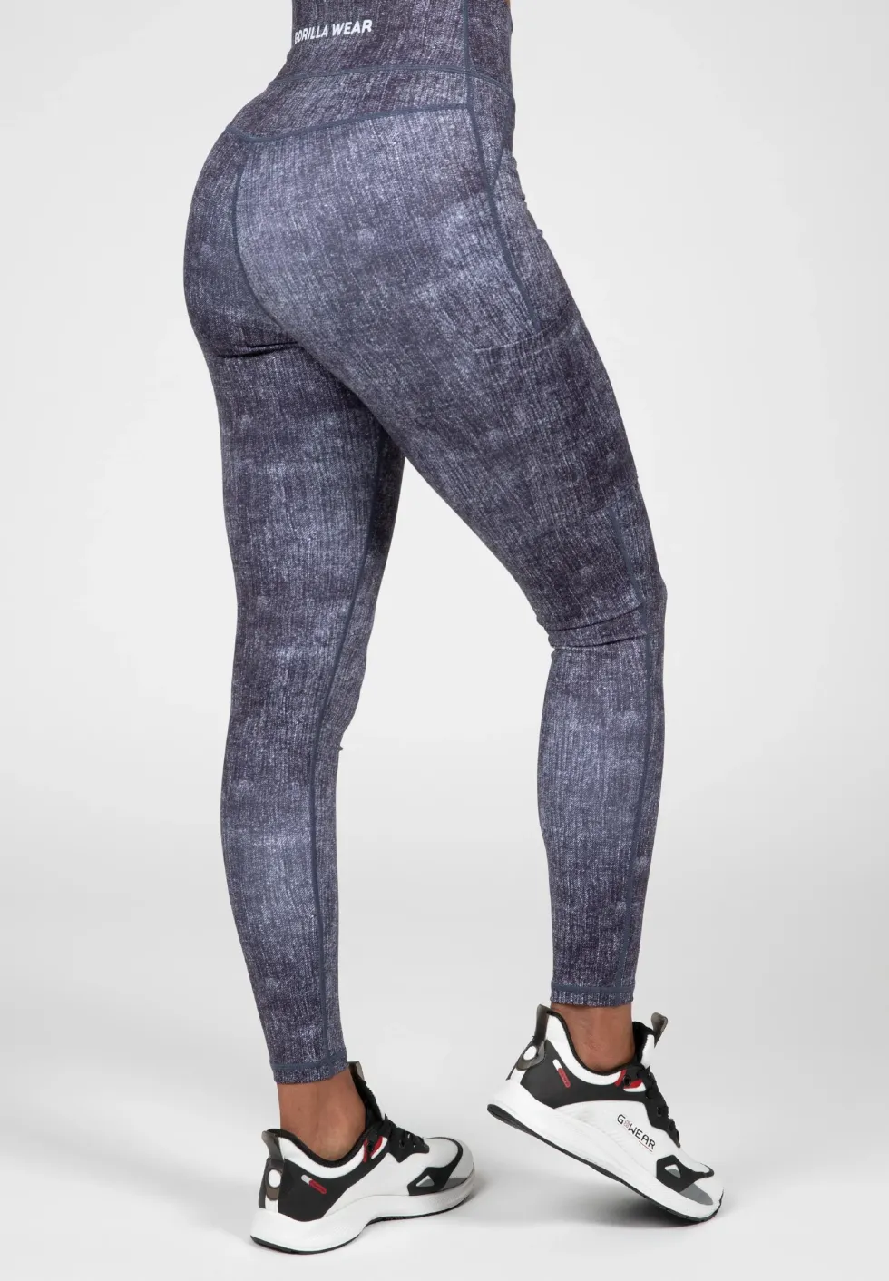 Gorilla Wear Camilla Legging - Denim Blauw