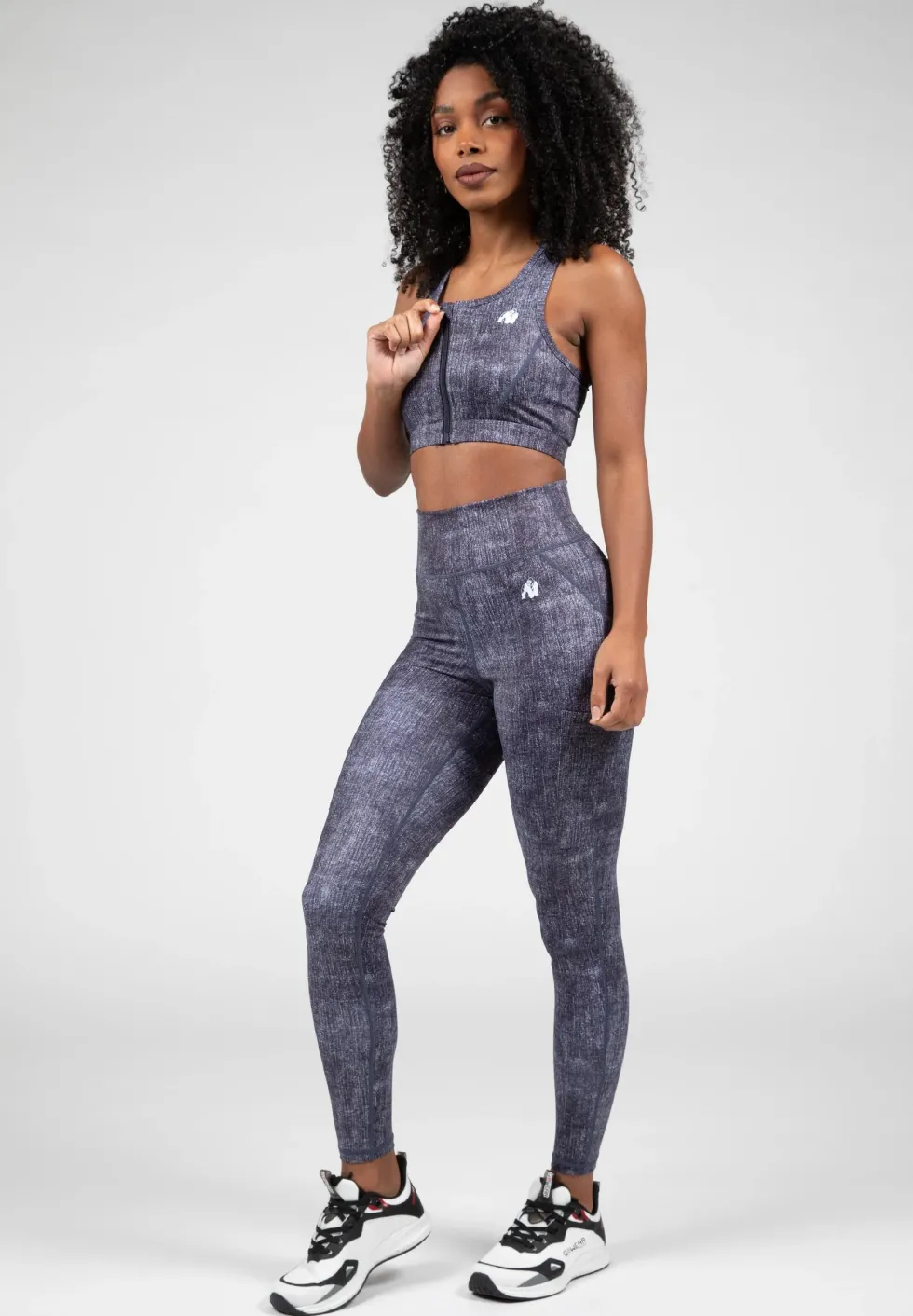 Gorilla Wear Camilla Legging - Denim Blauw