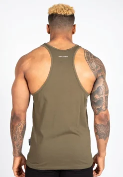 Gorilla Wear Carter Stretch Tank Top - Legergroen