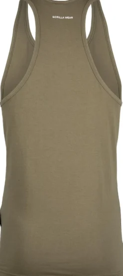 Gorilla Wear Carter Stretch Tank Top - Legergroen