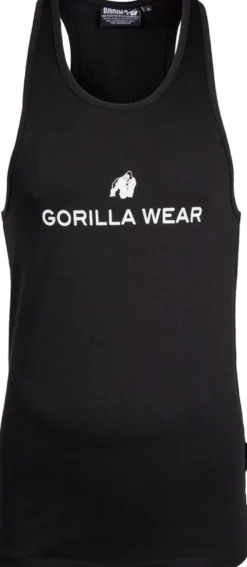 Gorilla Wear Carter Stretch Tank Top - Zwart