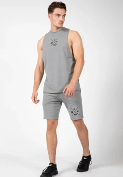 Gorilla Wear Cisco Tank Top - Grijs/Zwart